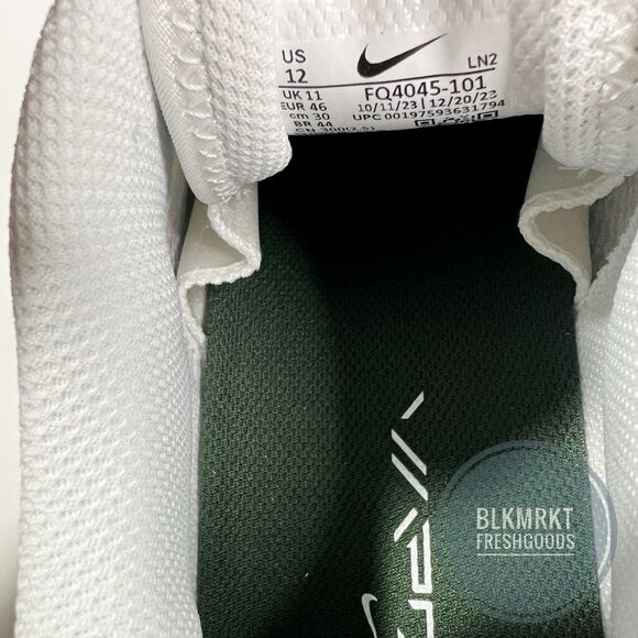 Nike Vapor Edge Speed 360 2 Football Cleats Green White FQ4045-101 Size 12